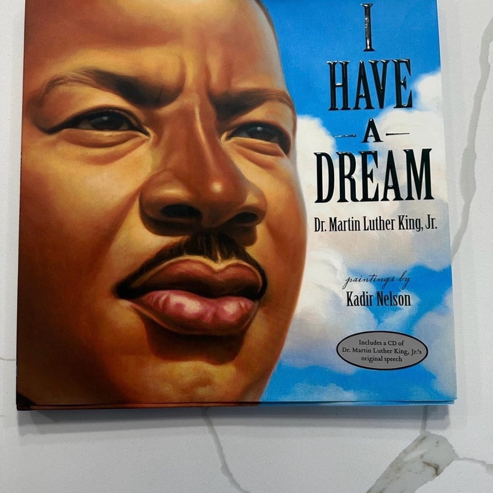 I Have a Dream (Book and CD) by Dr Martin Luther King Jr.... hardback W/ CD